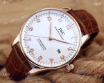 New Replica IWC Portuguese Automatic Rose Gold Men's Watch